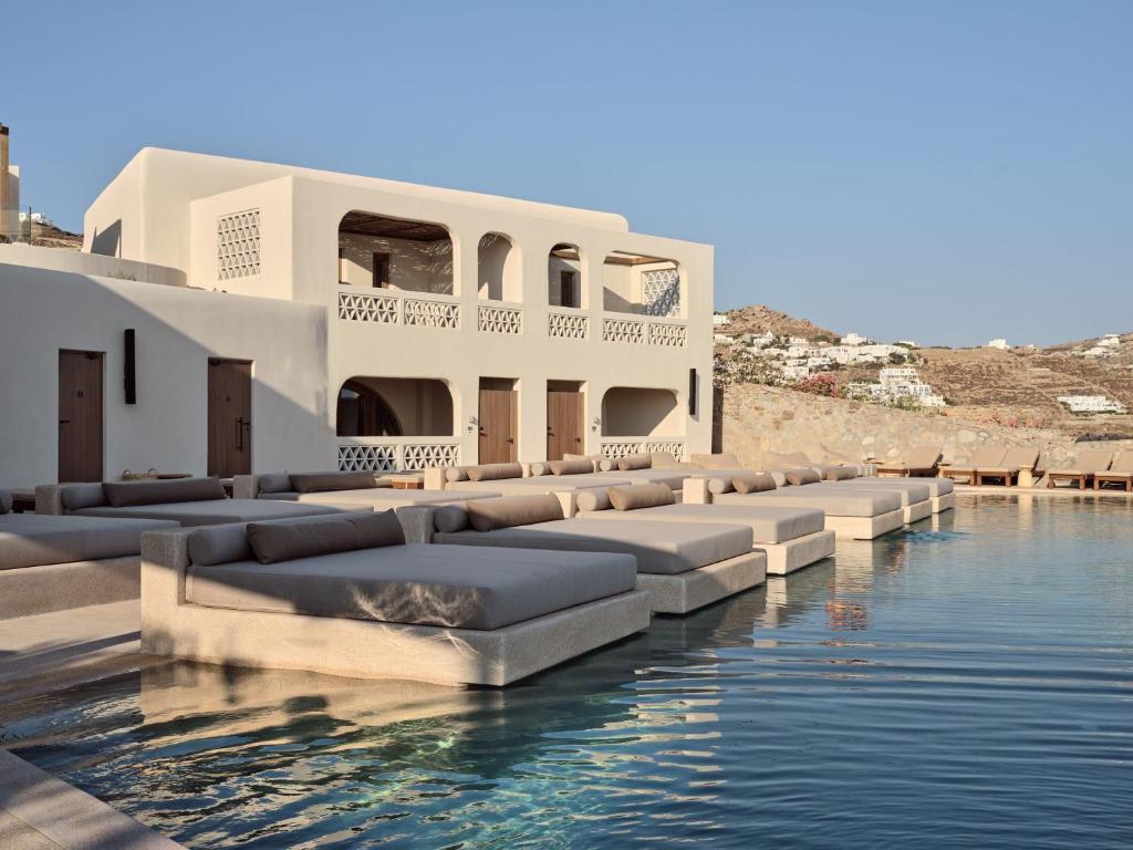 piscina omeon hotel Mykonos dove dormire