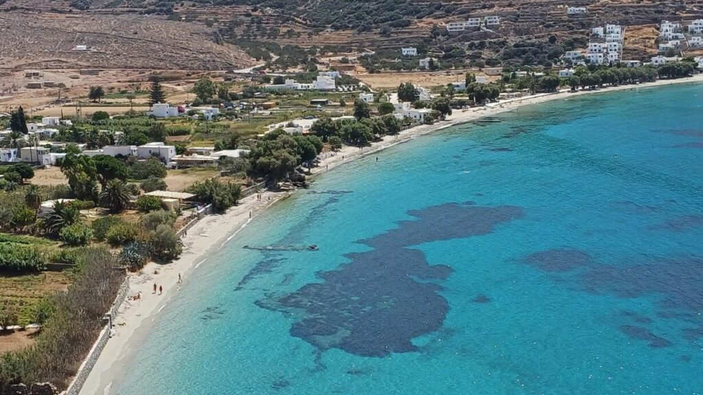 amorgos aegiali spiaggia sabbia