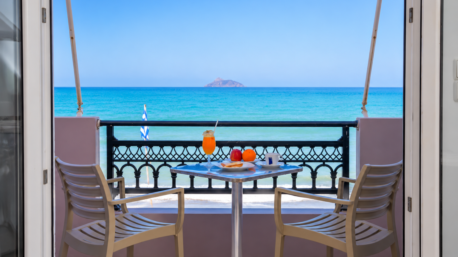 Artemis Baech Studios, zona Matala, Creta Sud vista mare