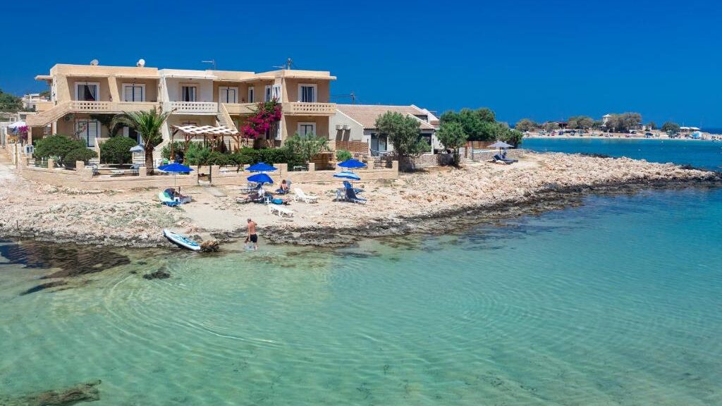 spiaggia Little Bay Stavros Creta