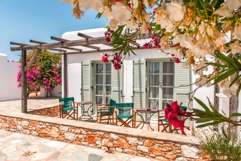 Parosland hotel aliki Paros dove dormire