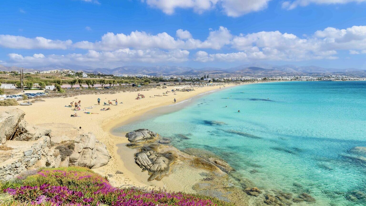 Spiaggia di Agios Prokopios a Naxos