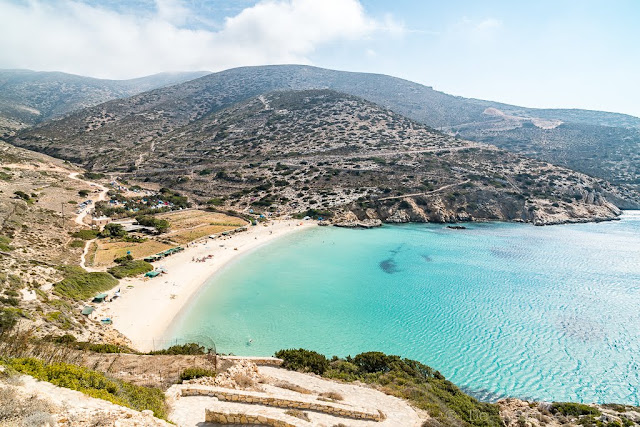 Spiaggia di Kedros a Donoussa