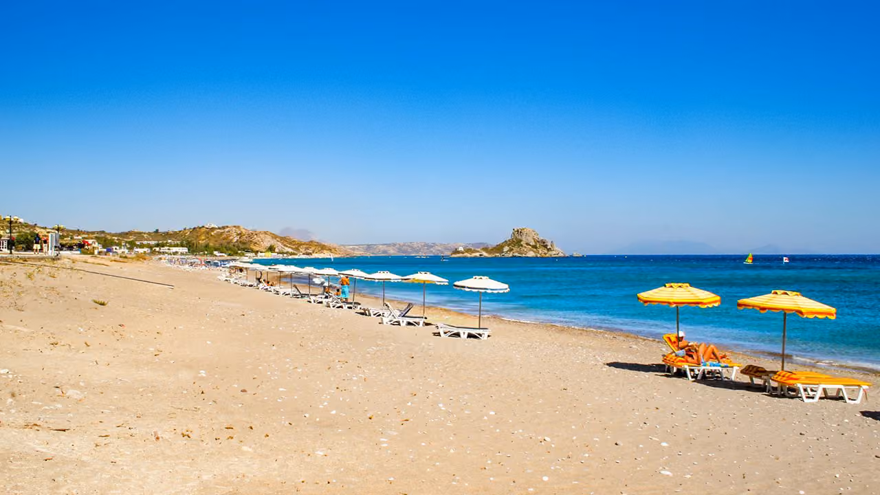 spiaggia Kefalos kos dove dormire