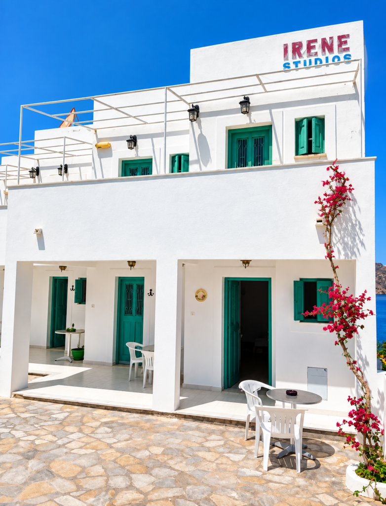 Sevi Irene studios dove dormire Kalymnos