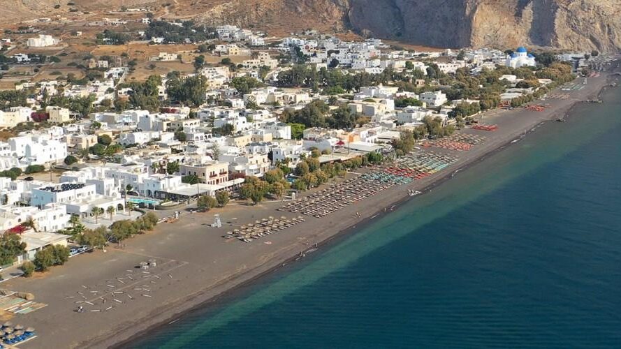 perissa dove dormire santorini