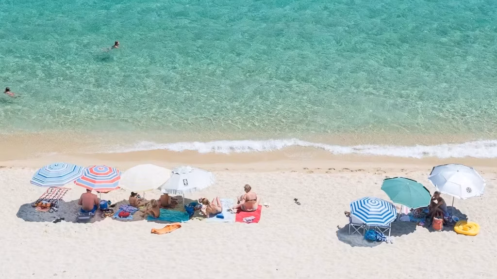 Grecia del Nord Penisola Calcidica spiaggia Trani Ammouda