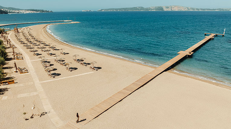 spiagge sabbia costa navarino resort
