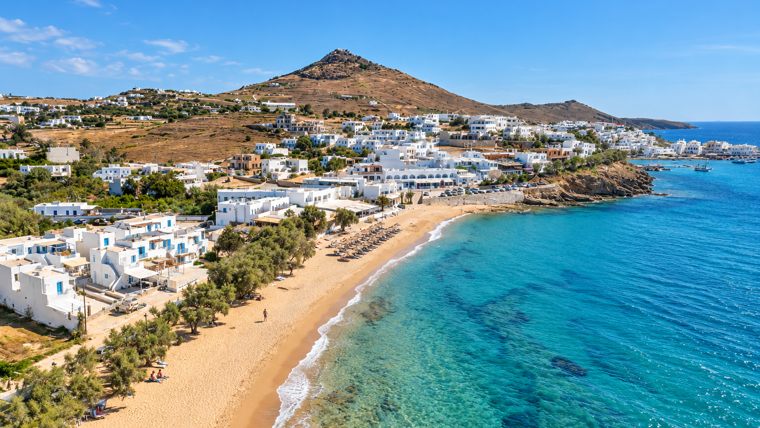 hotel logaras sulla spiaggia paros dove dormire
