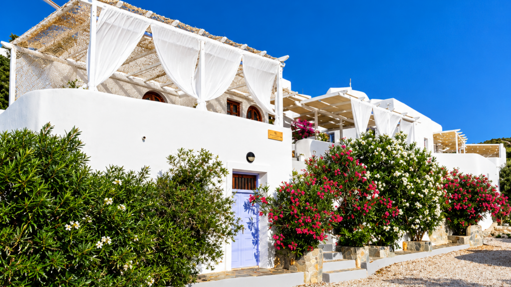 Hotel Porto Sikinos dove dormire spiaggia Alopronia