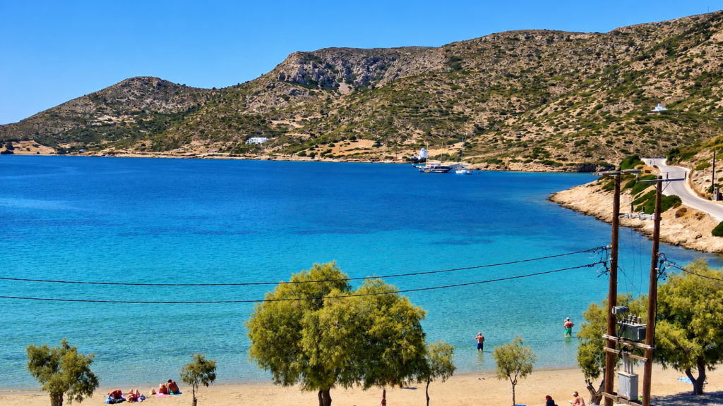 Lipsi dove dormire spiagge sabbia